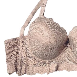 Foto 2 | Brasier Tipo Bustier Rose Girl con 6 Ganchos color Beige