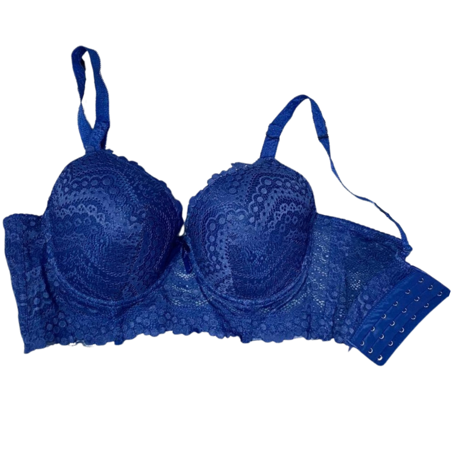 Brasier Tipo Bustier Rose Girl con 6 Ganchos color Azul