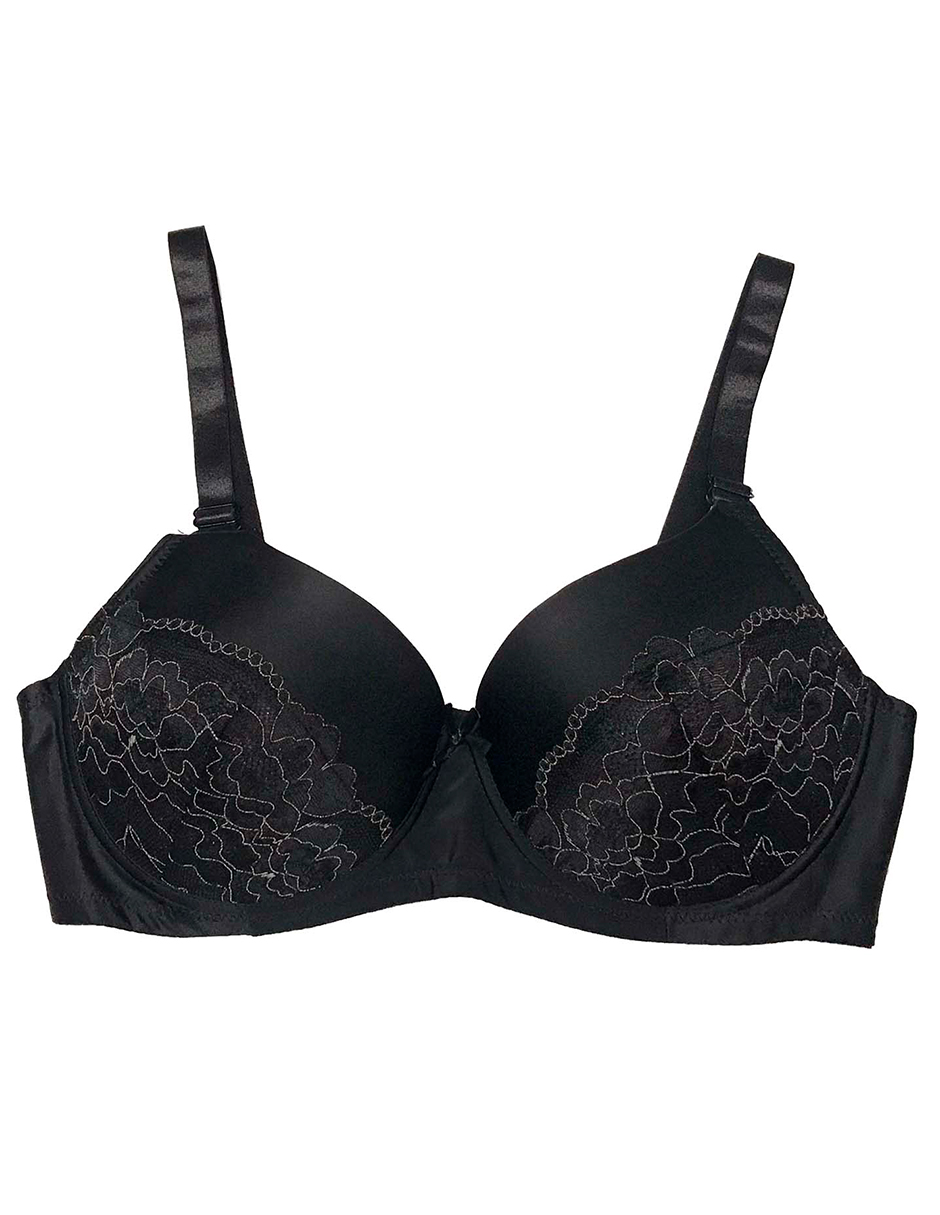 Foto 2 | Set de 6 Brasier Copa Doble Tatys Fashion Multicolor