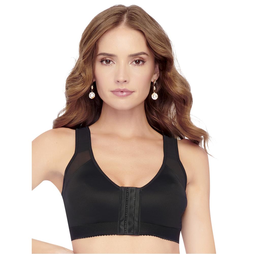 Foto 3 pulgar | Brasier Copa Completa Ilusión Negro para Mujer