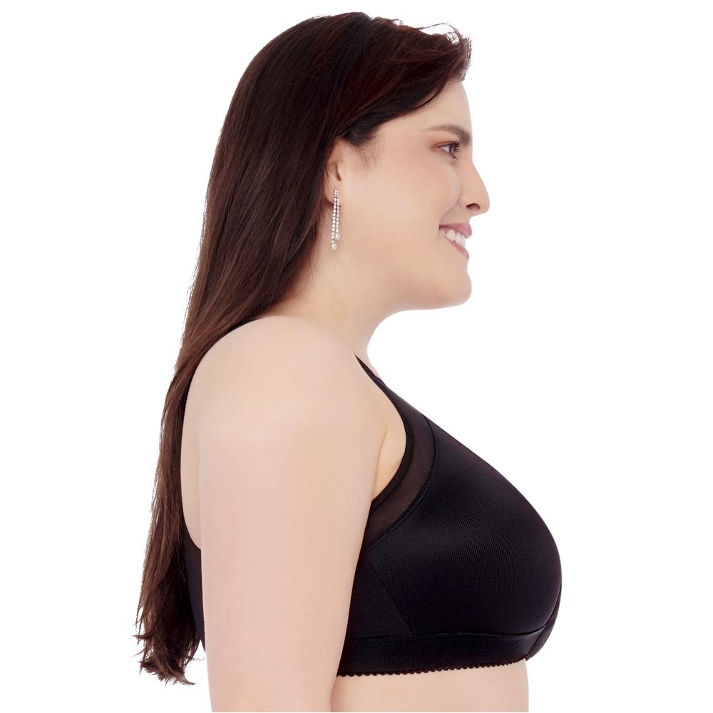 Foto 4 pulgar | Brasier Copa Completa Ilusión Negro para Mujer