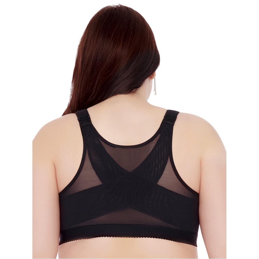 Foto 6 pulgar | Brasier Copa Completa Ilusión Negro para Mujer