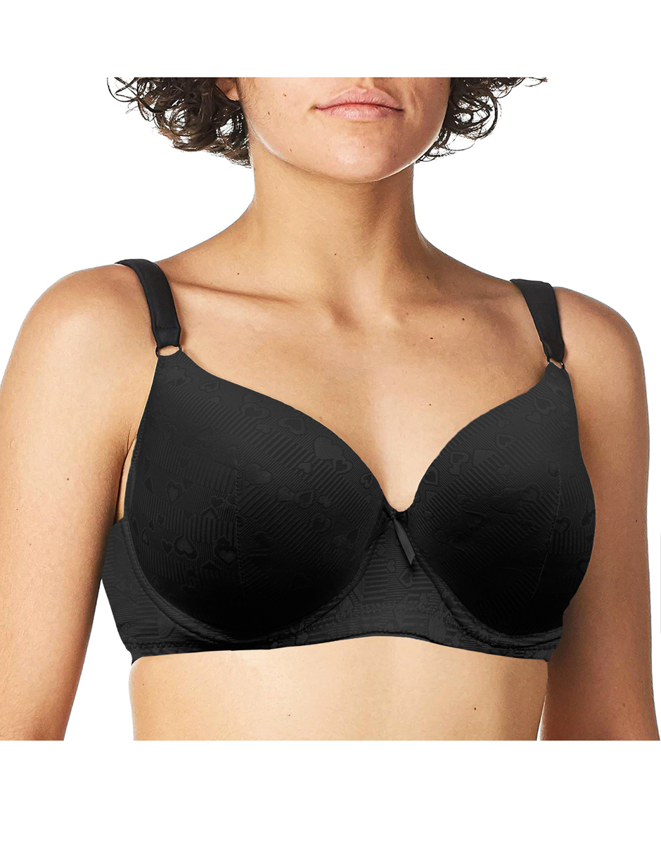 Foto 2 | Brasier Copa Triple DDD Tatys Fashion colores Surtidos 6 Pack