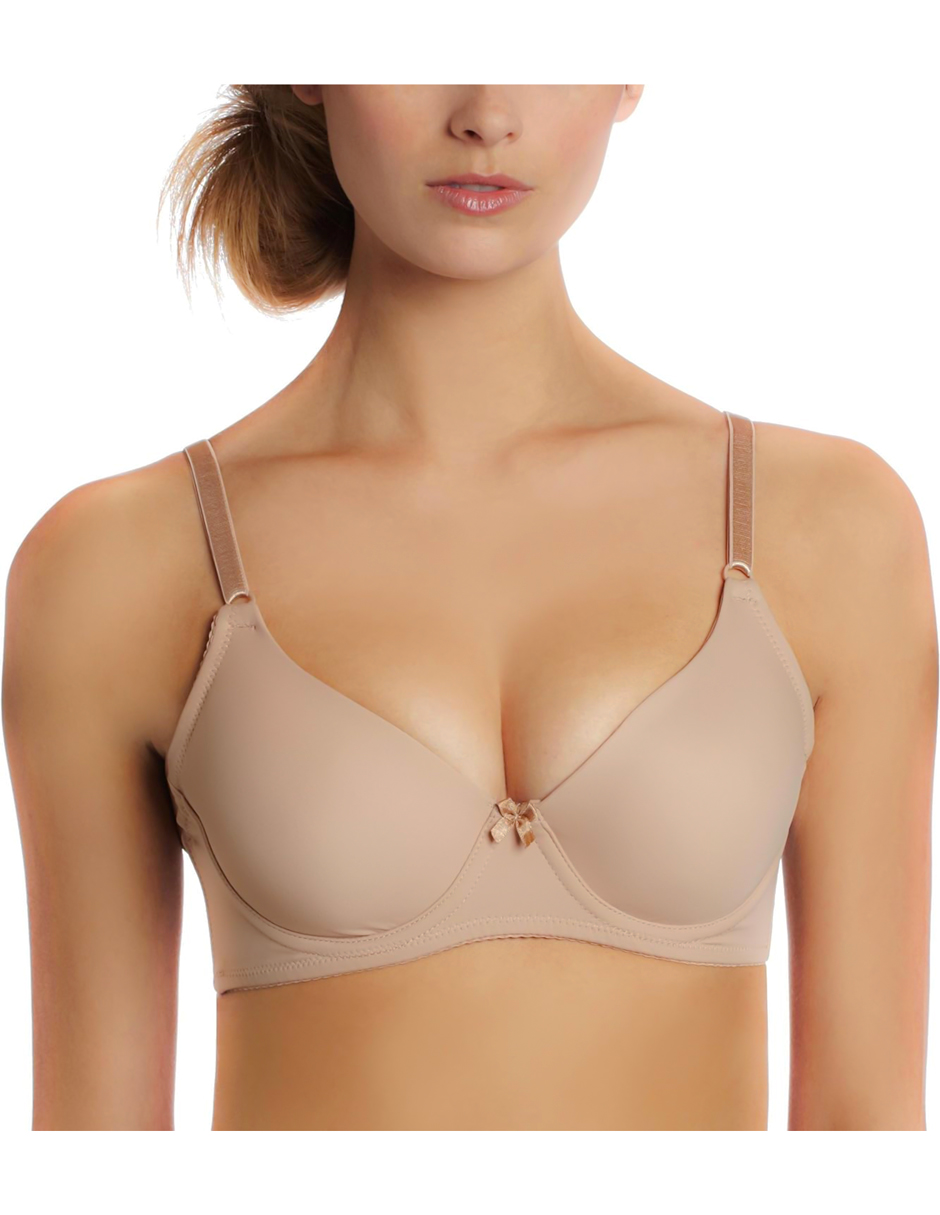 Foto 1 | Brasier Tatys Fashion Copa Preformada 6 piezas para Mujer