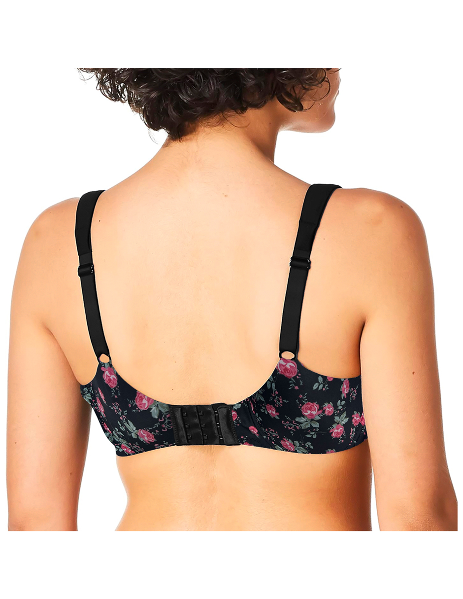 Foto 4 | Paquete Con 6 Brasier Tatys Fashion  Copa D, Pack Con 6 Colores Diferentes