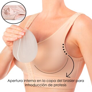 Foto 6 | Brasier Modelador Copas Moldeadas Soporta Espalda 2131