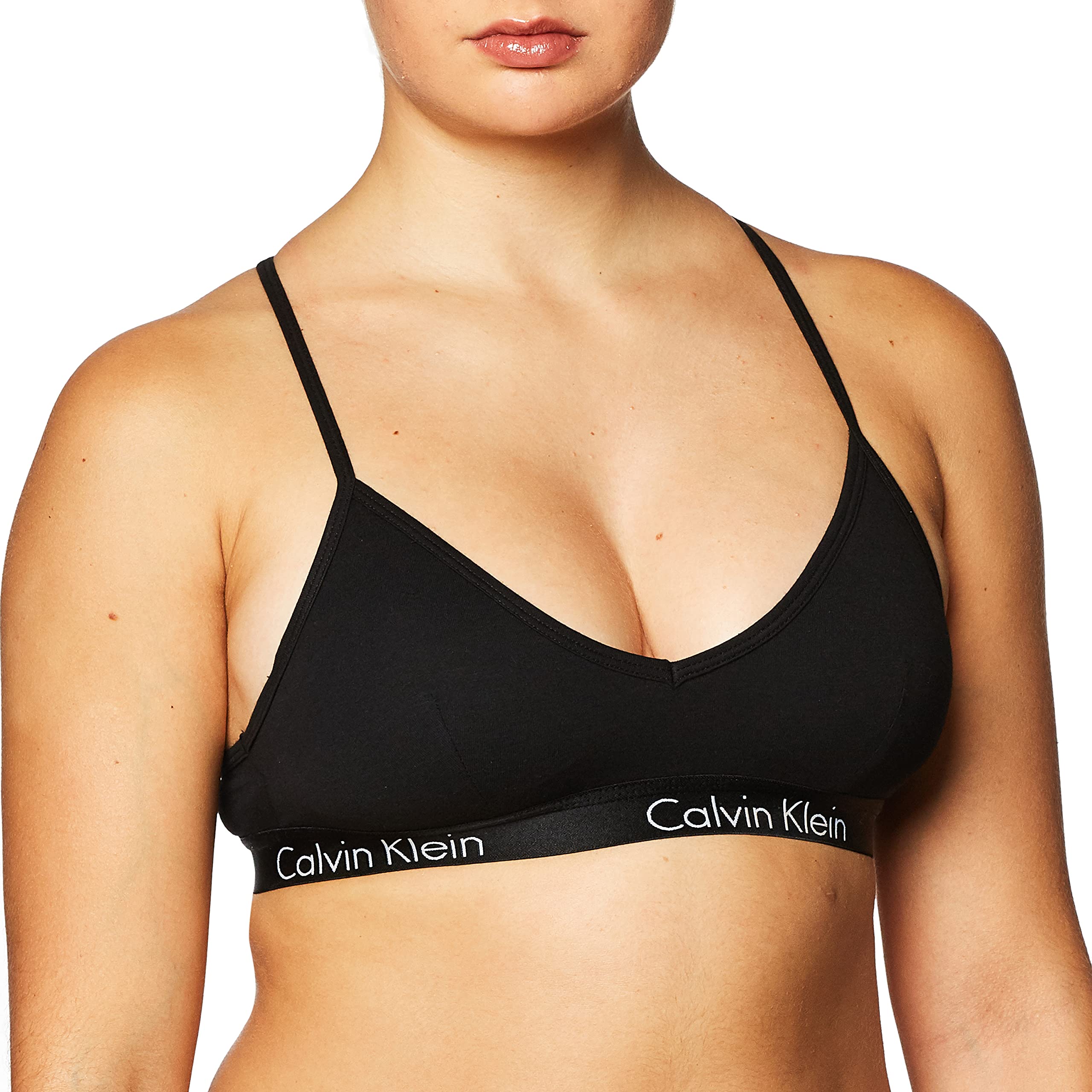 Bralette Calvin Klein Motive Negro - Venta Internacional