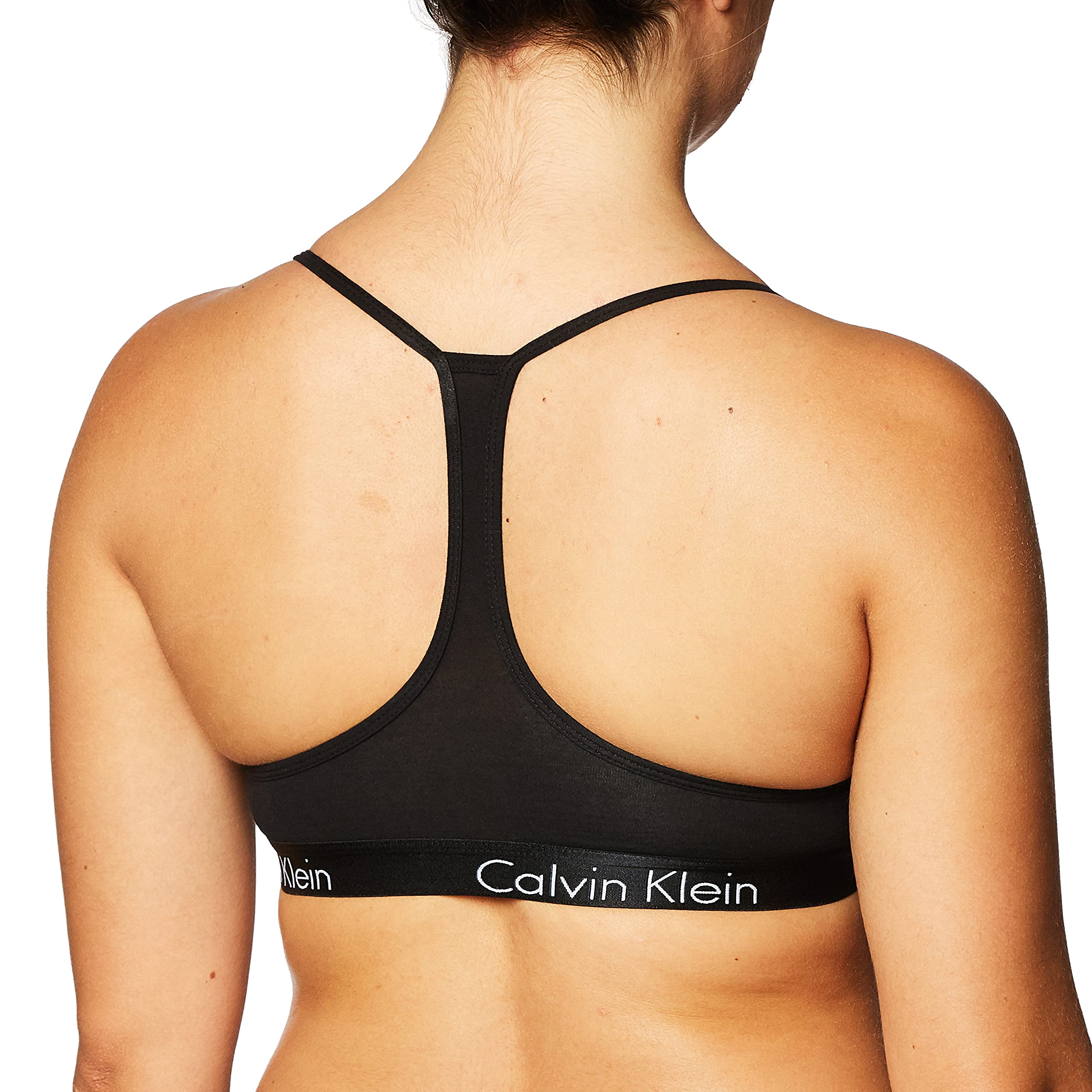 Foto 4 pulgar | Bralette Calvin Klein Motive Negro - Venta Internacional