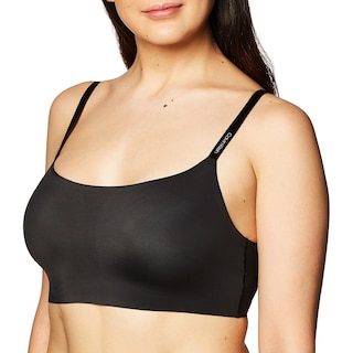 Foto 2 | Sujetador Bralette Calvin Klein Invisibles Comfort Negro - Venta Internacional