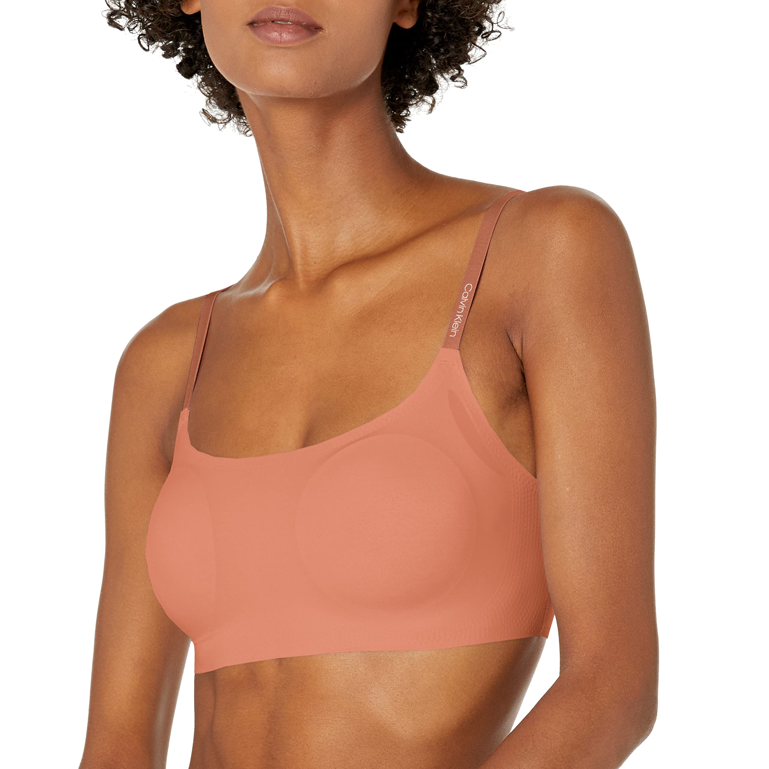 Foto 2 pulgar | Sujetador Bralette Calvin Klein Invisibles Comfort Light Chestnut - Venta Internacional