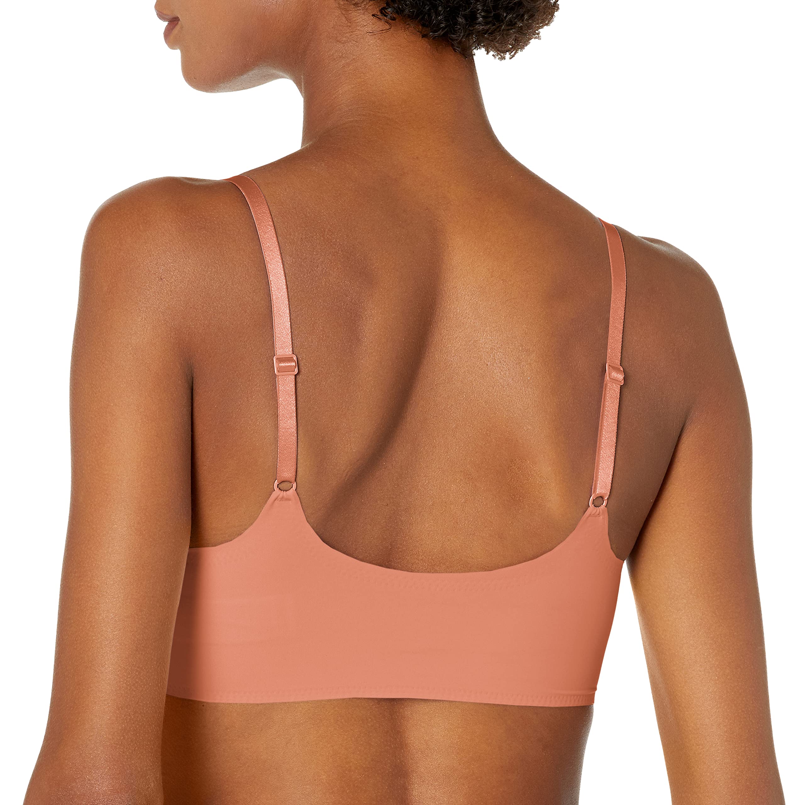Foto 3 pulgar | Sujetador Bralette Calvin Klein Invisibles Comfort Light Chestnut - Venta Internacional