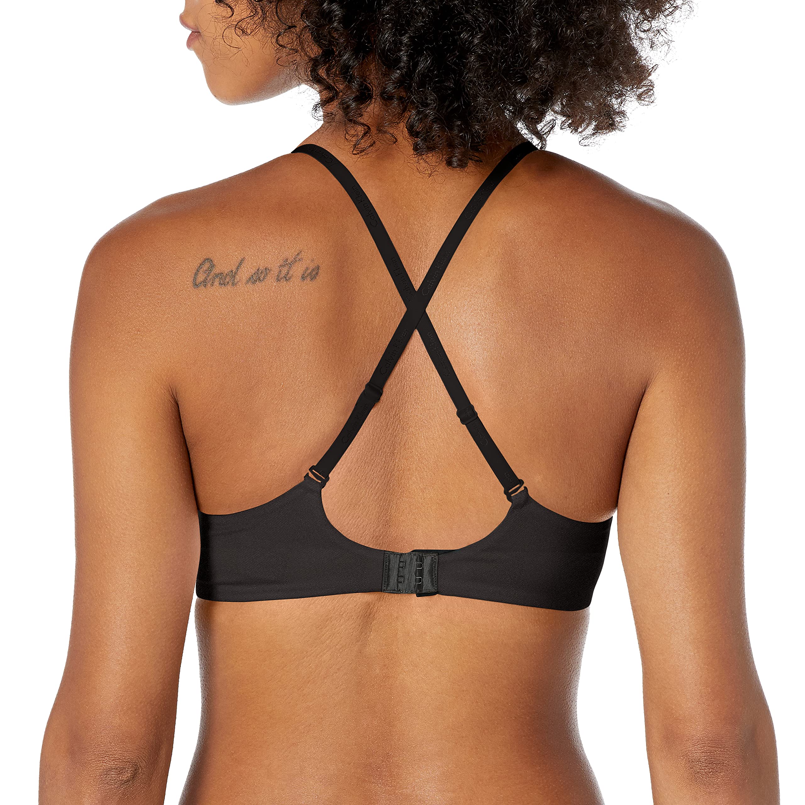 Foto 4 pulgar | Sujetador Calvin Klein Constant Convertible Strap Negro para Mujer - Venta Internacional