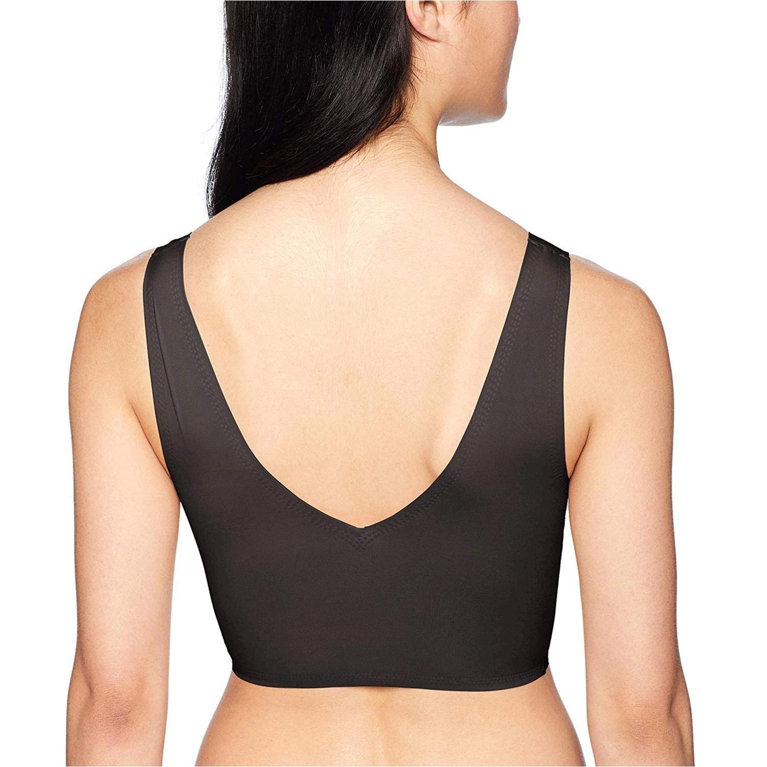 Foto 3 pulgar | Bralette Calvin Klein Invisibles Comfort Negro - Venta Internacional