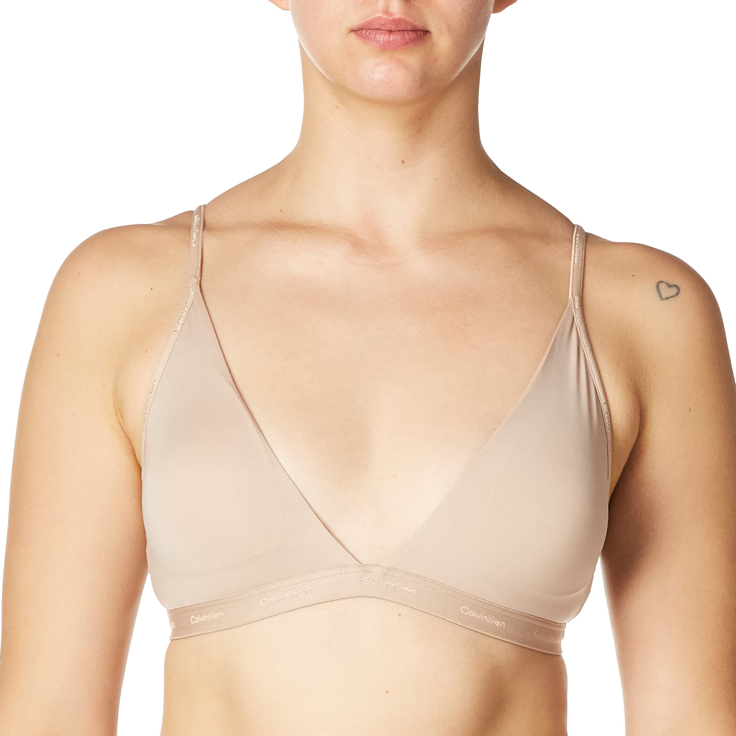 Foto 2 pulgar | Bralette Calvin Klein con Forro Ligero para Mujer - Venta Internacional