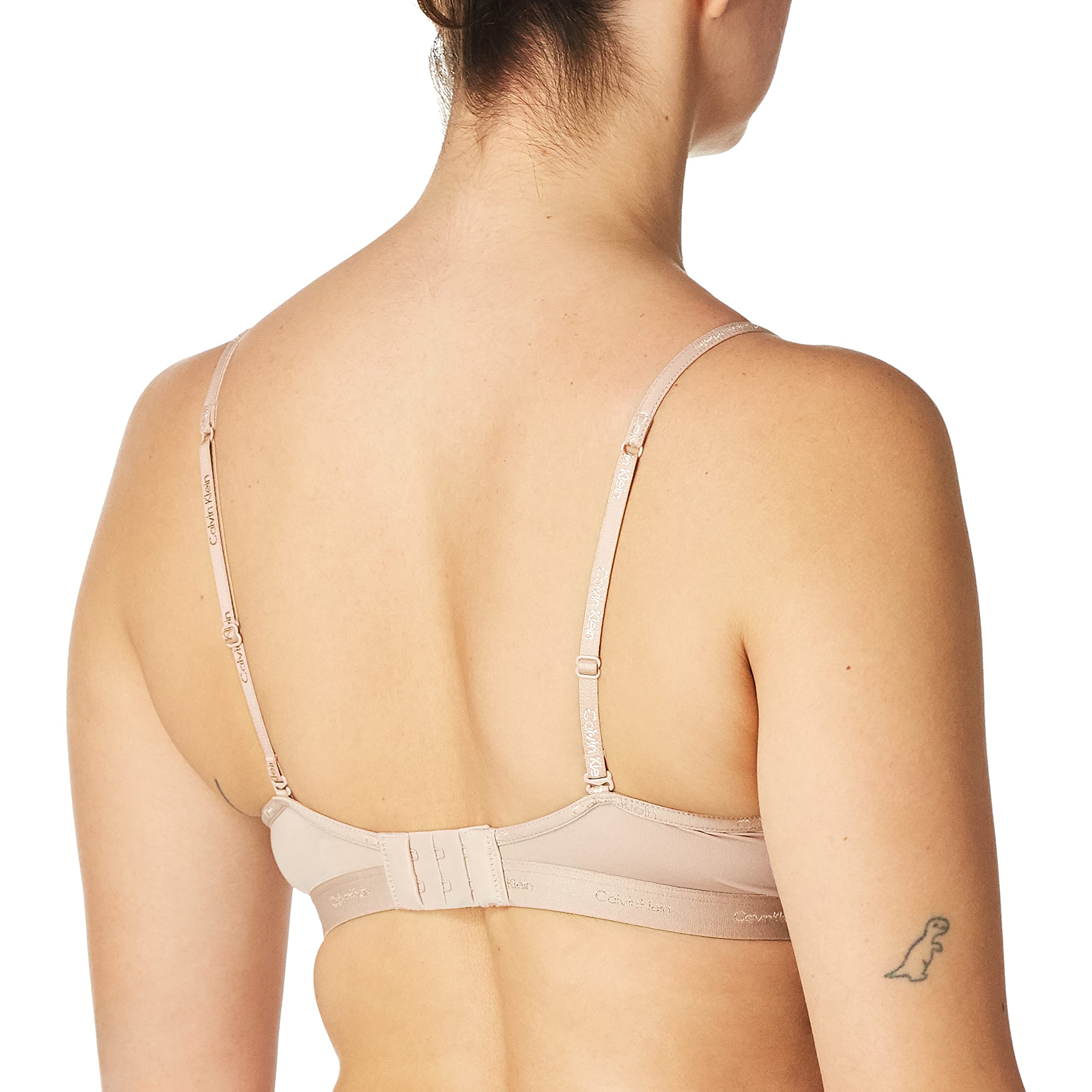Foto 3 pulgar | Bralette Calvin Klein con Forro Ligero para Mujer - Venta Internacional
