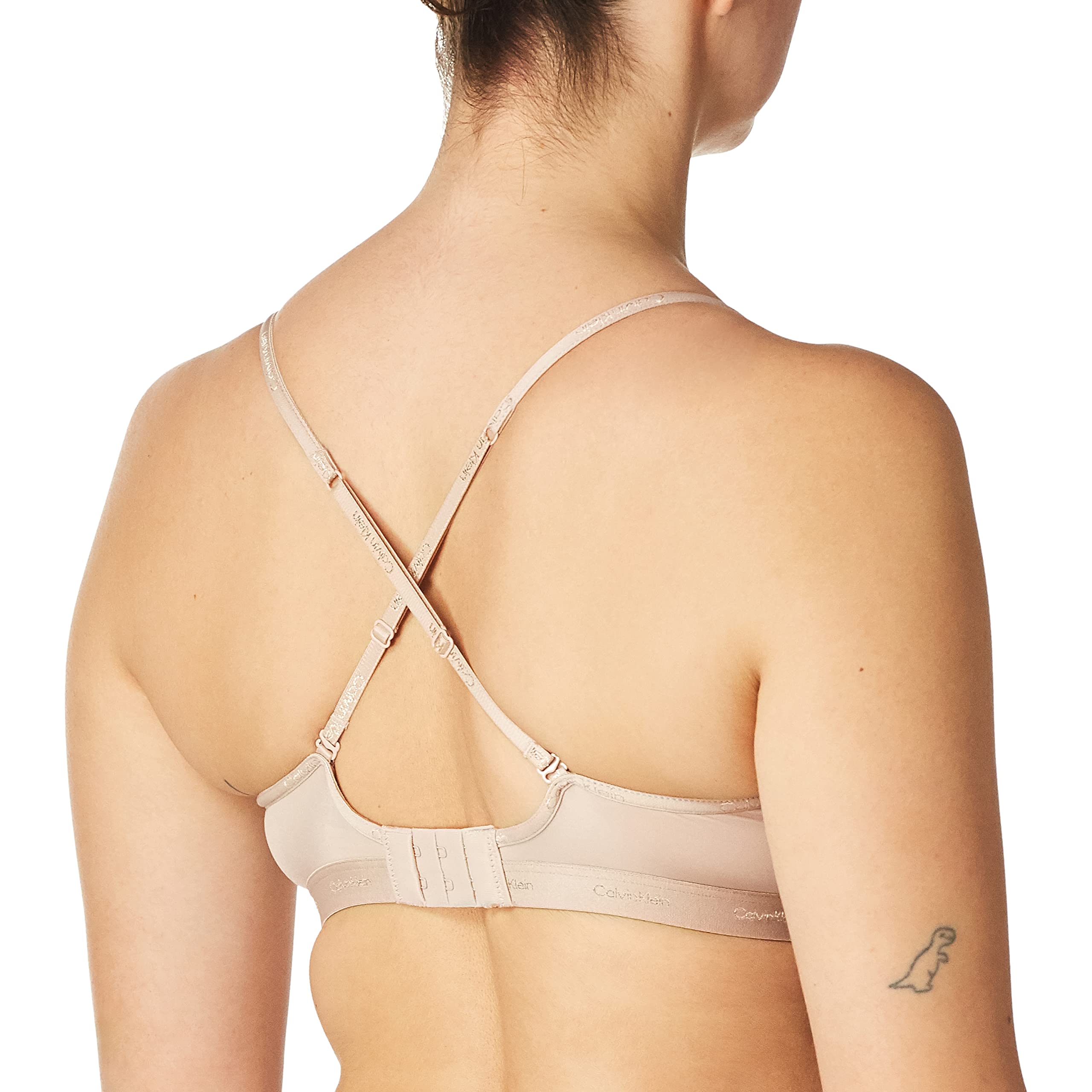 Foto 4 pulgar | Bralette Calvin Klein con Forro Ligero para Mujer - Venta Internacional