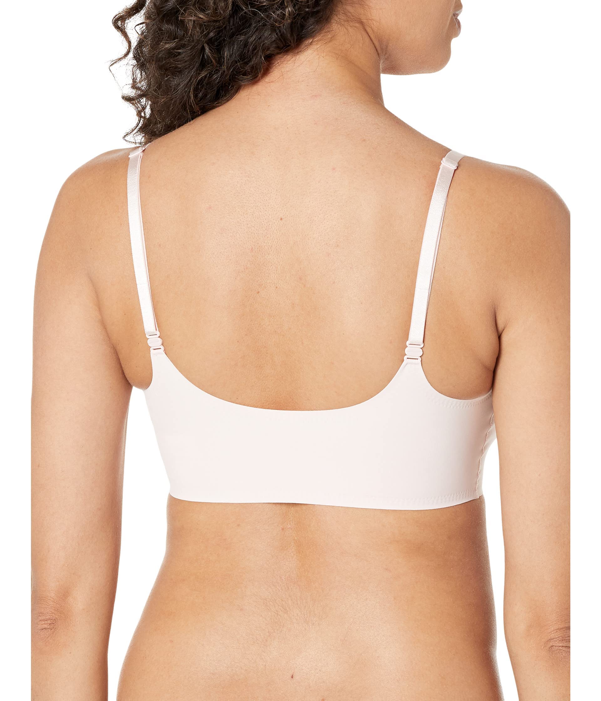 Foto 3 pulgar | Bralette Calvin Klein Invisibles Comfort Rosa sin Costuras para Mujer - Venta Internacional