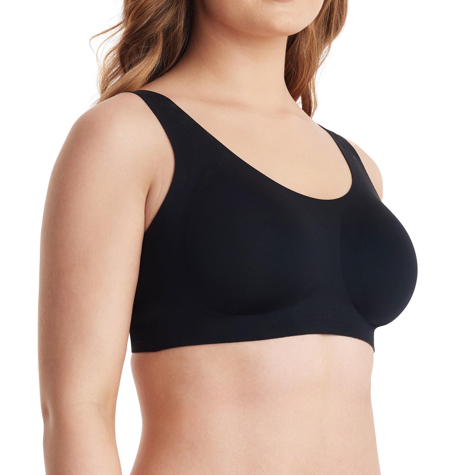 Foto 2 pulgar | Sujetador Momcozy Seamless Comfort Soft Support Cobertura Total Negro - Venta Internacional