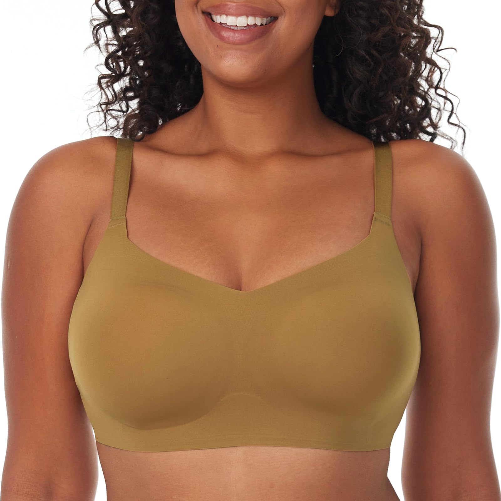 Foto 2 pulgar | Bra Momcozy Seamless Comfort, Inalámbrico, Cuello Cuadrado, Para Mujer - Venta Internacional.