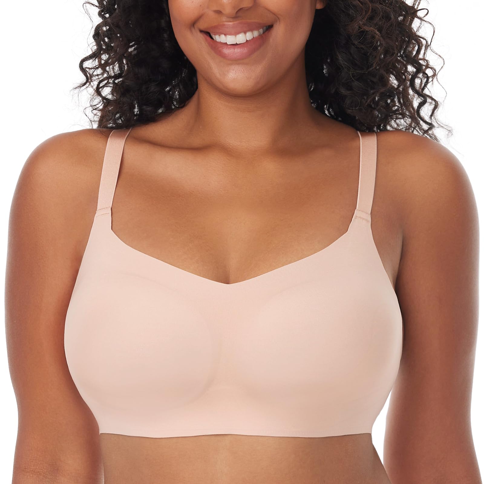 Foto 2 pulgar | Bra Momcozy Seamless Comfort, Inalámbrico, Cuello Cuadrado, Para Mujer - Venta Internacional.