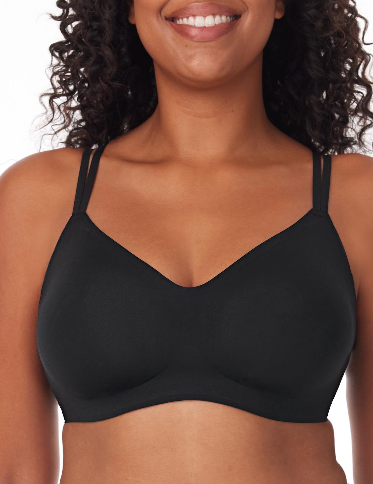 Foto 2 pulgar | Sujetador Deportivo Momcozy Seamless Low Impact Inalámbrico Negro - Venta Internacional
