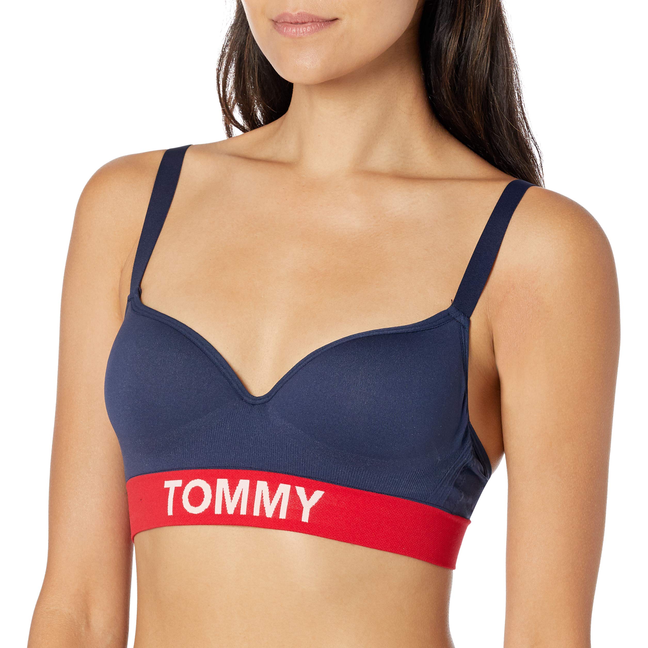 Chaqueta Lounge Bralette Tommy Hilfiger Azul Marino Para Mujer - Venta Internacional.