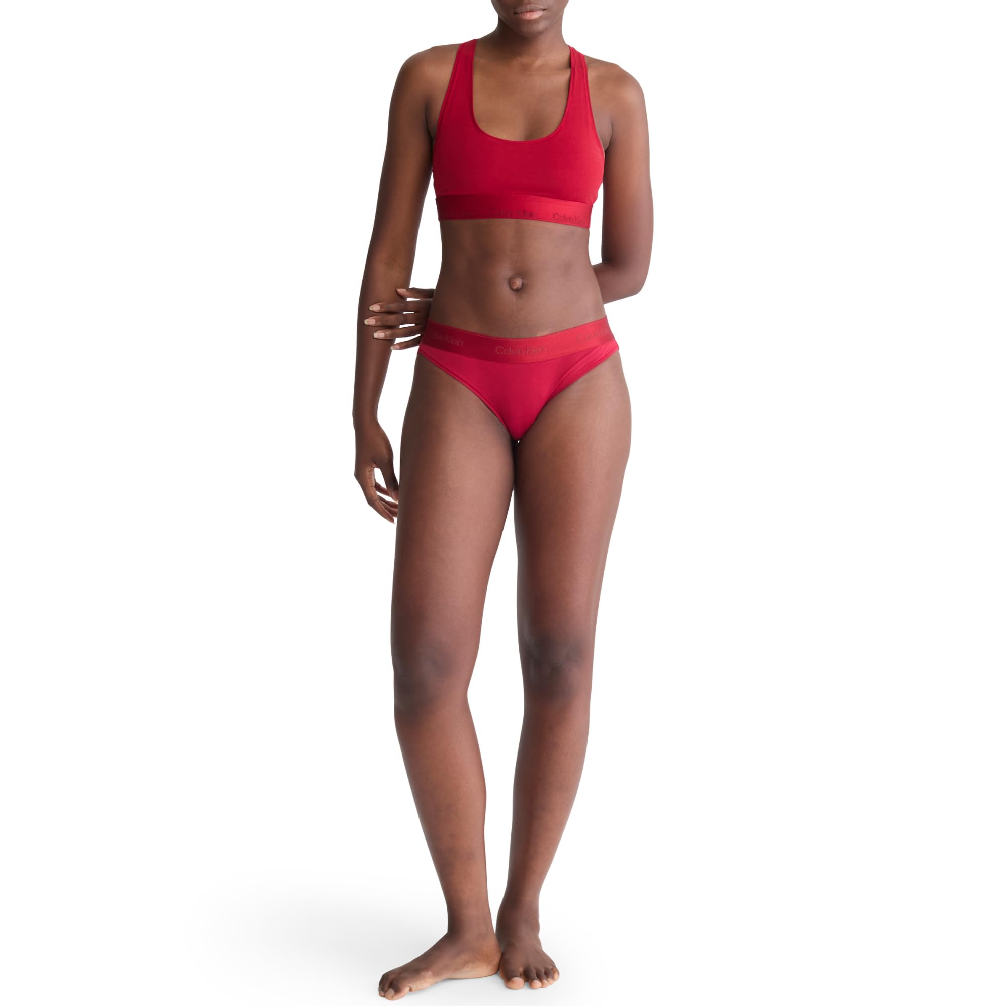 Foto 5 pulgar | Bralette Calvin Klein, Moderno, Inalámbrico, De Algodón, Sin Forro - Venta Internacional.