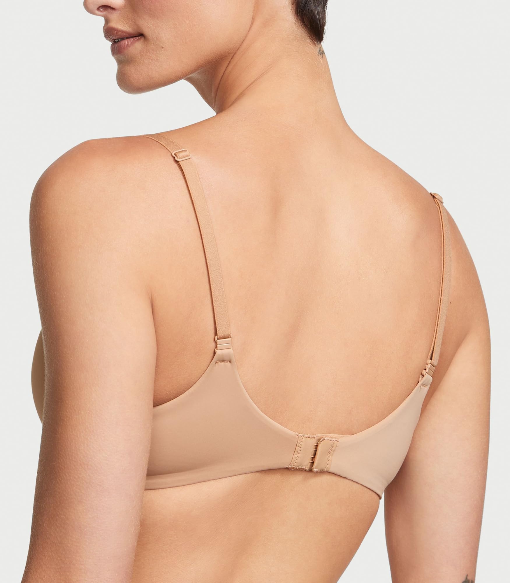 Foto 3 pulgar | Camiseta Bra Victoria's Secret Demi Con Forro Ligero Beige 34c - Venta Internacional.