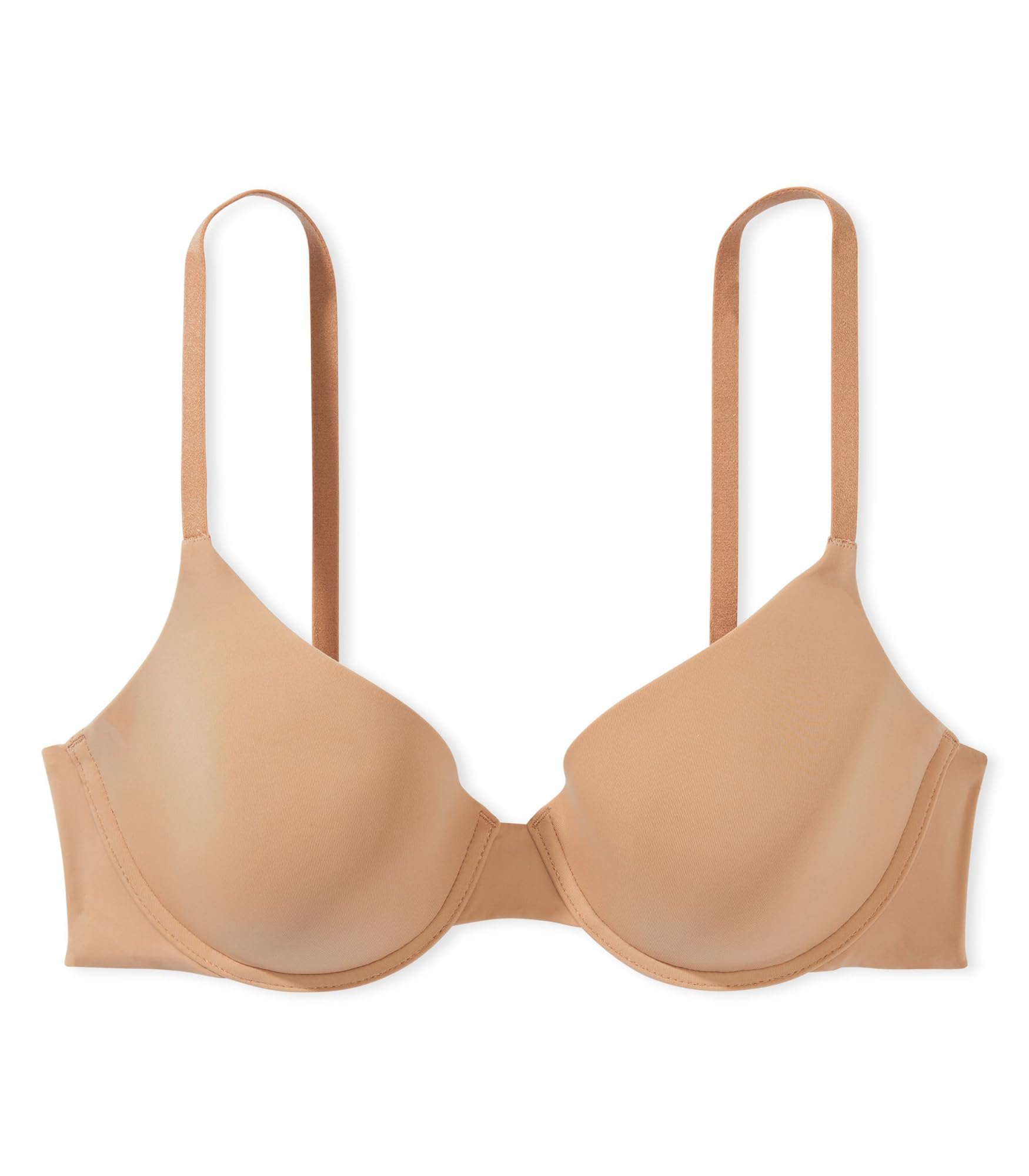 Foto 4 pulgar | Camiseta Bra Victoria's Secret Demi Con Forro Ligero Beige 34c - Venta Internacional.