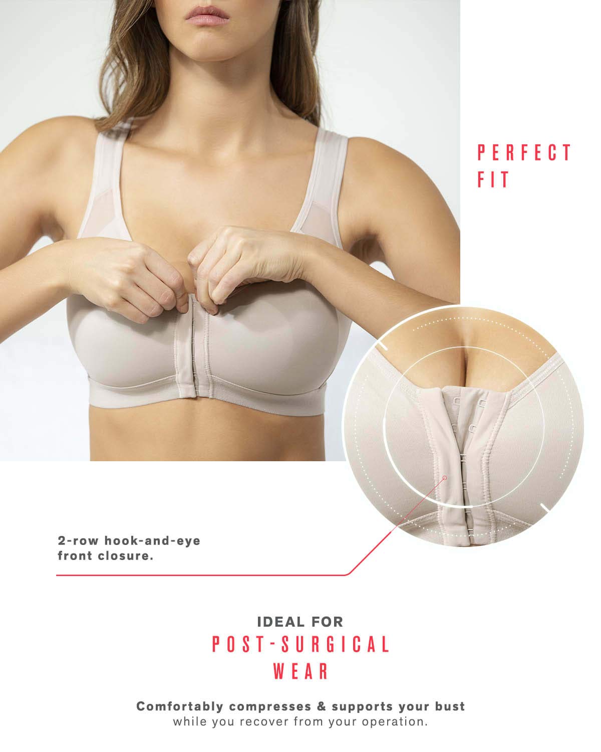 Foto 6 pulgar | Sujetador Inalámbrico Posture Corrector Para Espalda Leonisa Para Mujer - Venta Internacional.