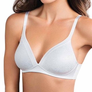Foto 2 | Brassiere Blissful Benefits Warner's Sin Varilla Efecto Alisador De Espalda Color Blanco