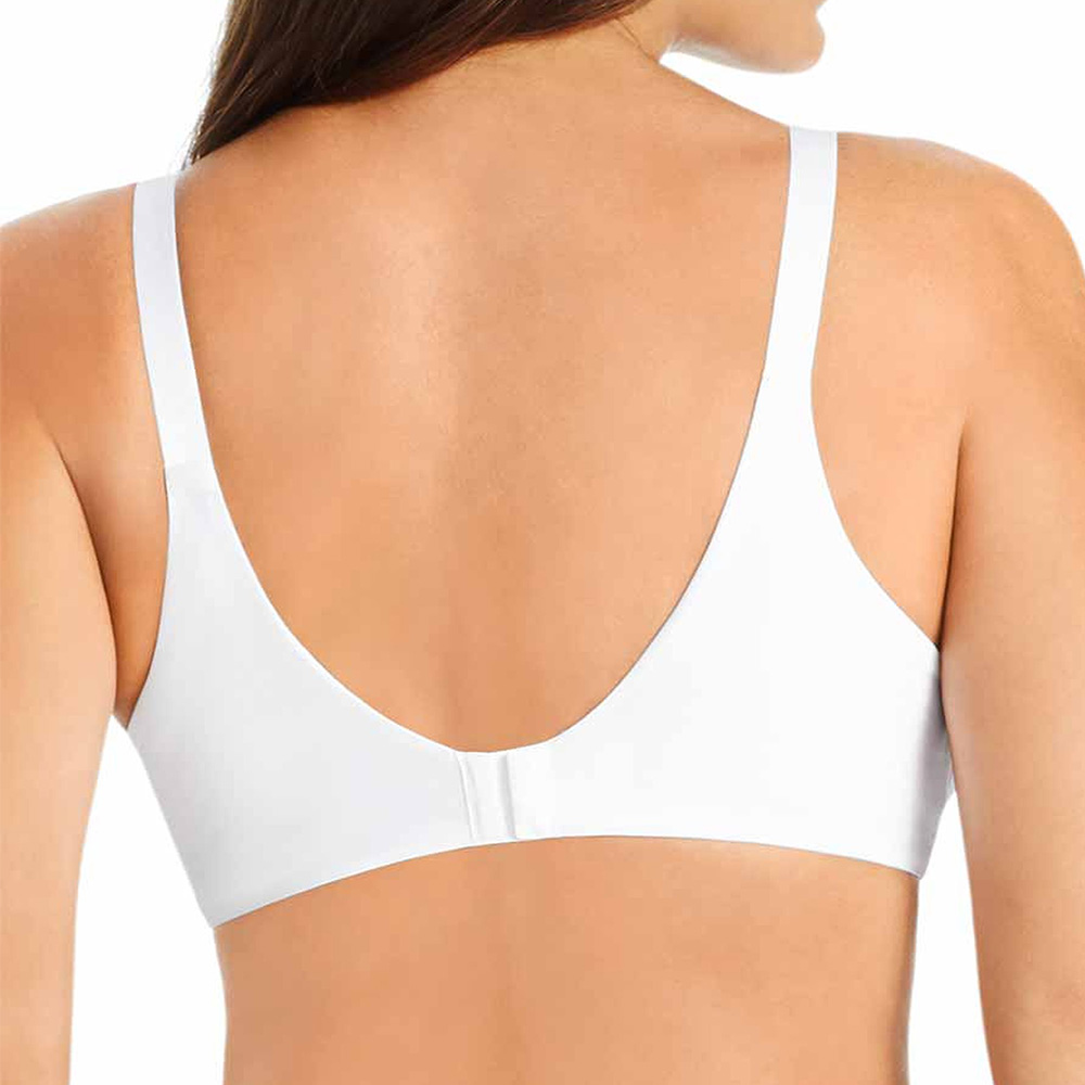 Foto 4 pulgar | Brassiere Blissful Benefits Warner's Sin Varilla  Efecto Alisador De Espalda  Color Blanco