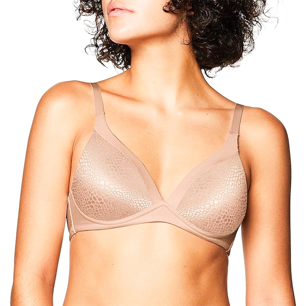 Foto 5 pulgar | Brasier sin Varilla Beige Warner's para Mujer