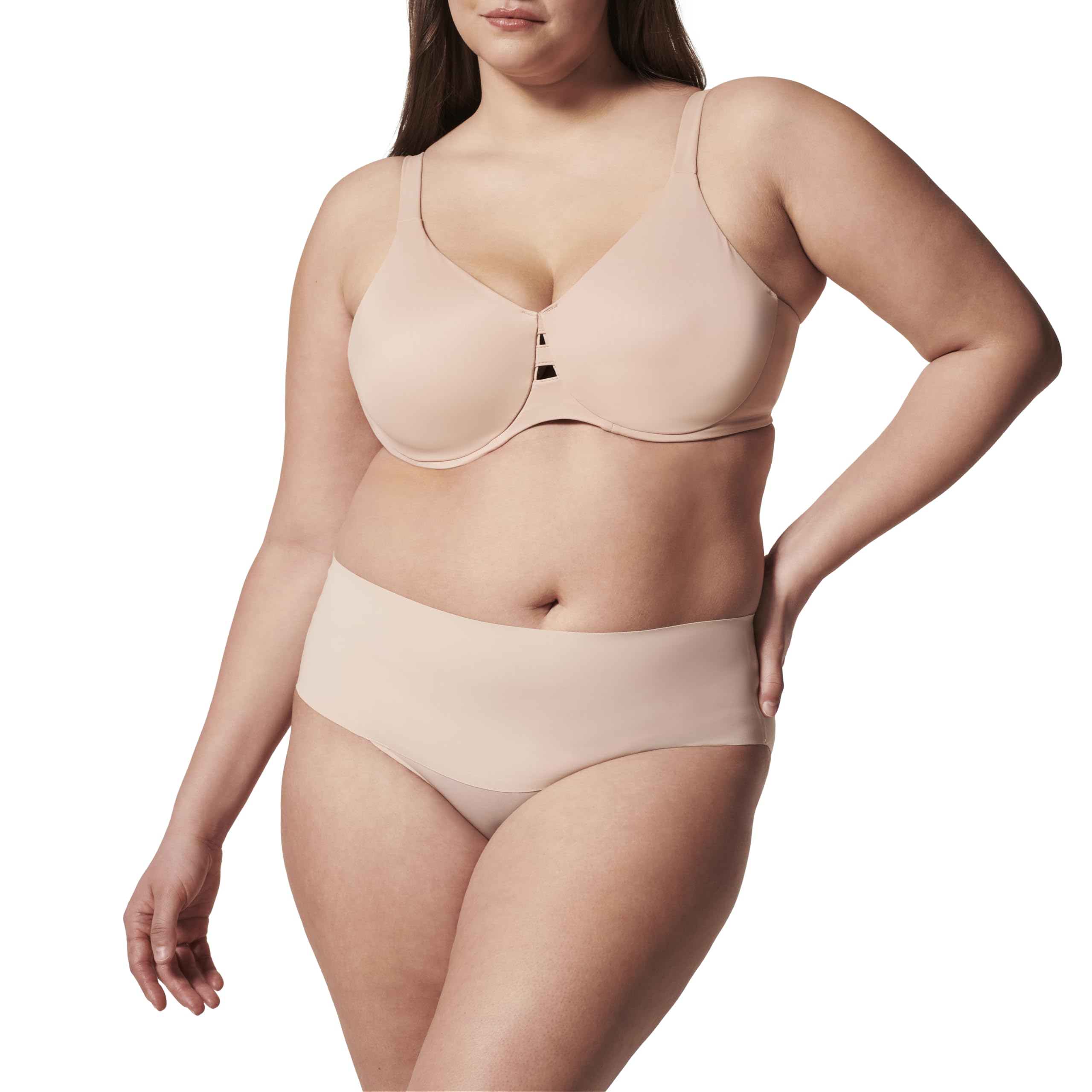 Foto 1 | Minimizador Bra Spanx De Perfil Bajo 38ddd, Color Champán Y Beige - Venta Internacional.