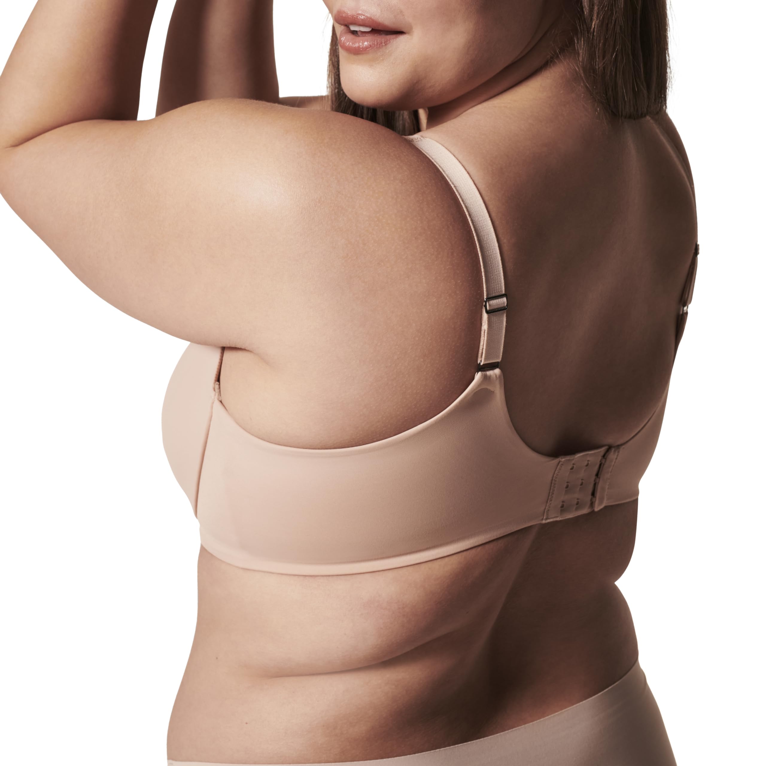 Foto 2 | Minimizador Bra Spanx De Perfil Bajo 38ddd, Color Champán Y Beige - Venta Internacional.