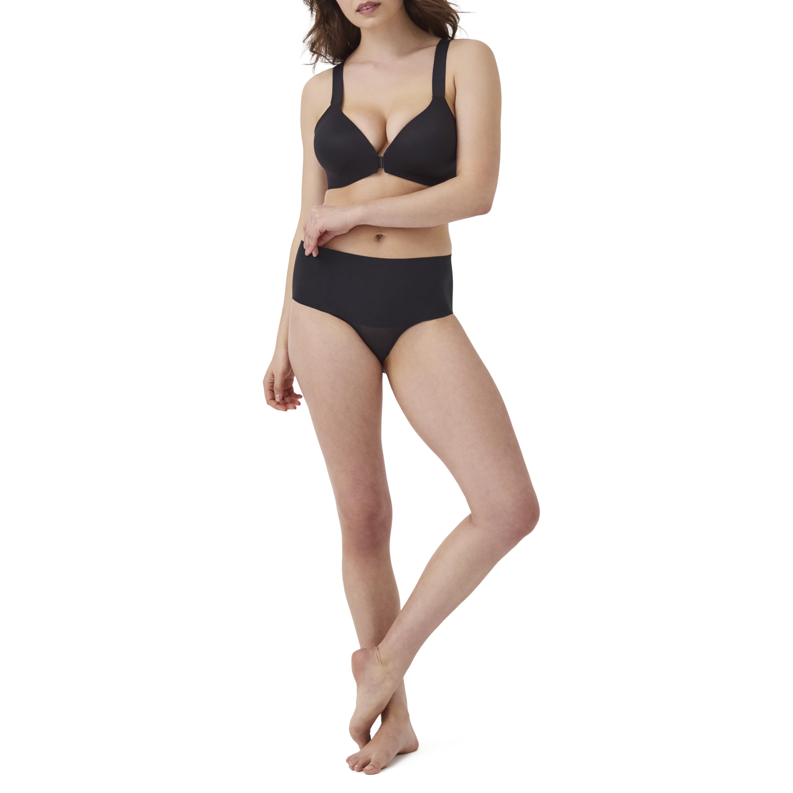 Foto 2 pulgar | Bra Spanx Bra-lelujah! Inalámbrico Ligeramente Forrado, Muy Negro, 36c - Venta Internacional.