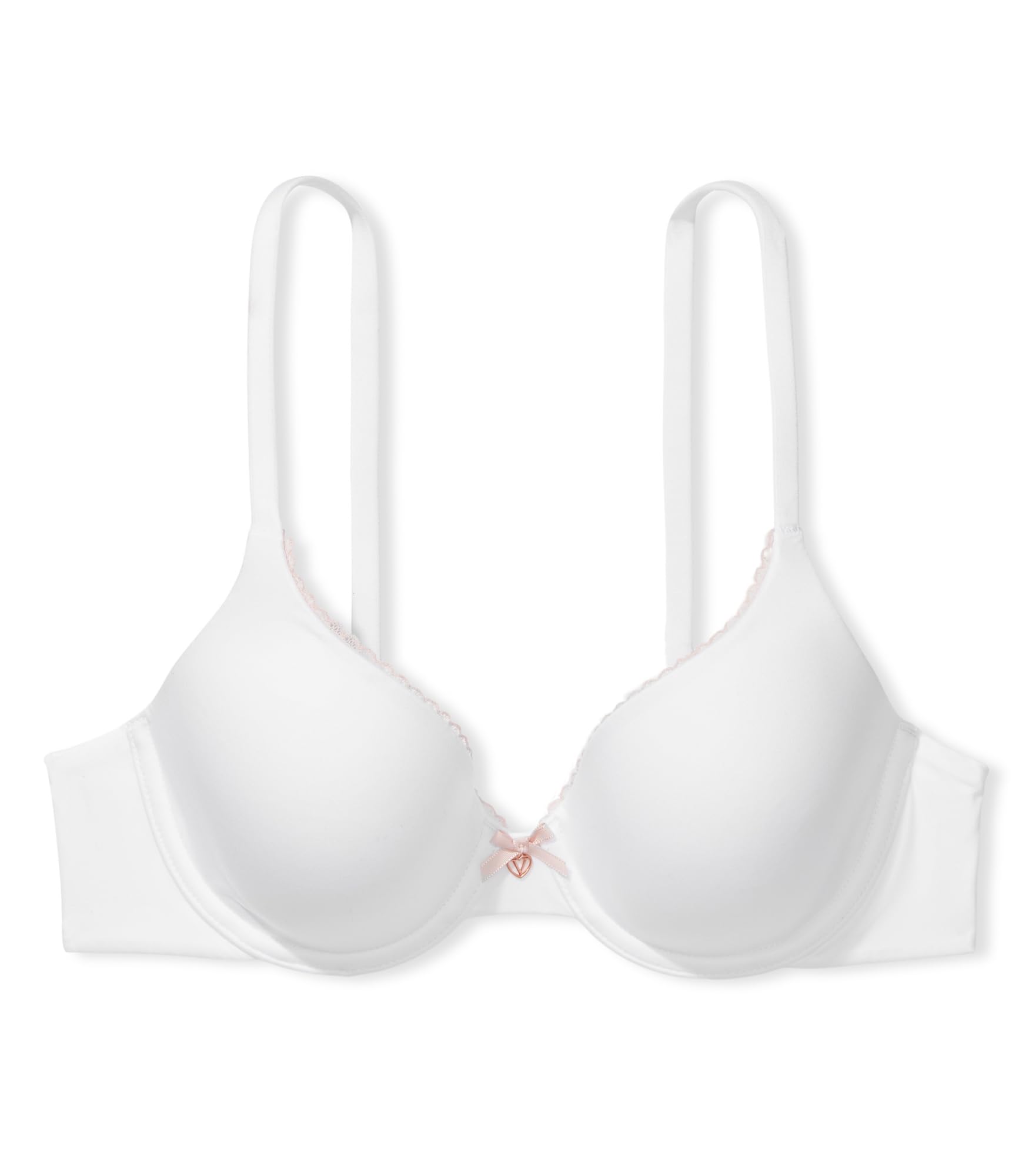Foto 4 pulgar | Camiseta Bra Victoria's Secret Perfect Coverage 38d Blanca - Venta Internacional.