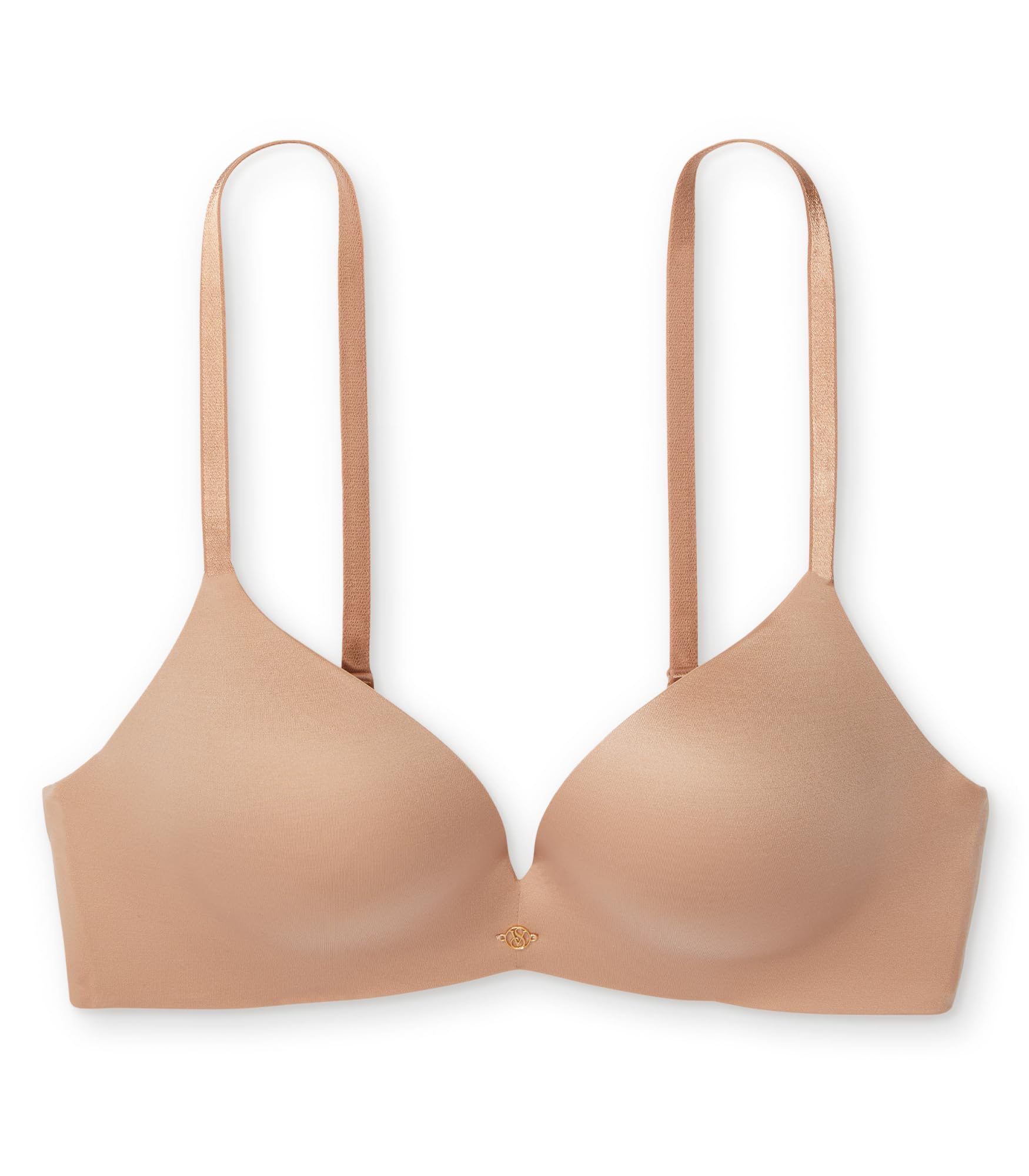 Foto 4 pulgar | Bra Victoria's Secret So Obsessed Wireless Push Up Beige 36c - Venta Internacional.