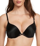 Sujetador Victoria's Secret Bombshell Sexy Strap Push Up 34c Negro - Venta Internacional.