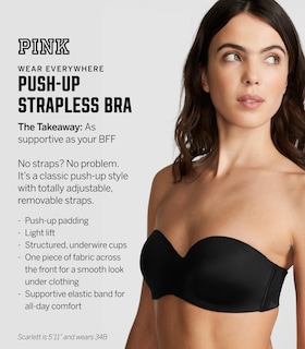 Foto 4 | Sujetador Sin Tirantes Victoria's Secret Wear Everywhere - Venta Internacional.