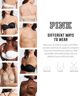 Foto 6 | Sujetador Sin Tirantes Victoria's Secret Wear Everywhere - Venta Internacional.