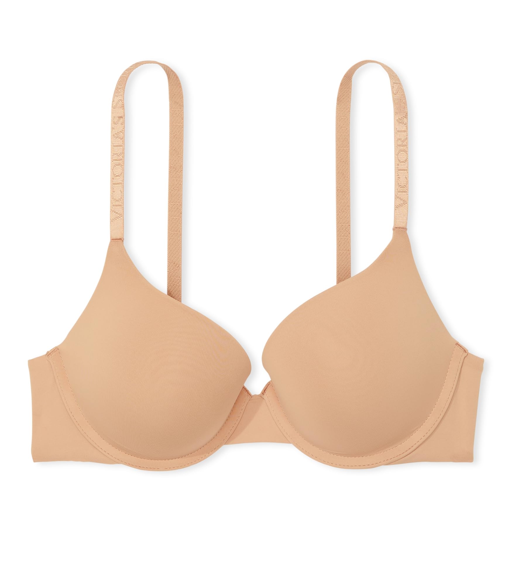 Foto 4 pulgar | Sujetador Victoria's Secret De Algodón Push Up Perfect Shape Beige 34d - Venta Internacional.