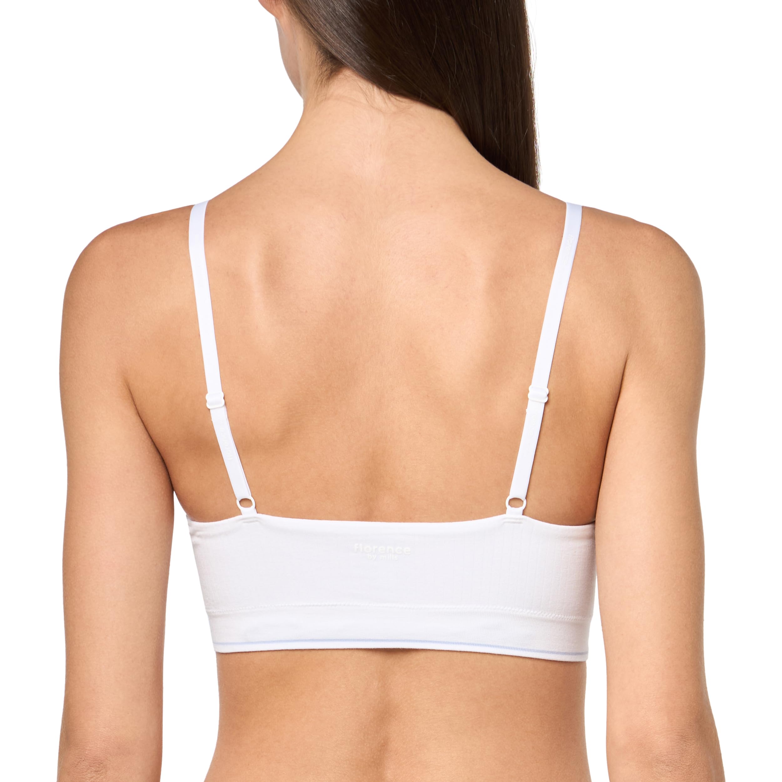 Foto 3 pulgar | Bralette Florence De Mills Florence Cozy Crush, Color Blanco, Talla Xs - Venta Internacional.