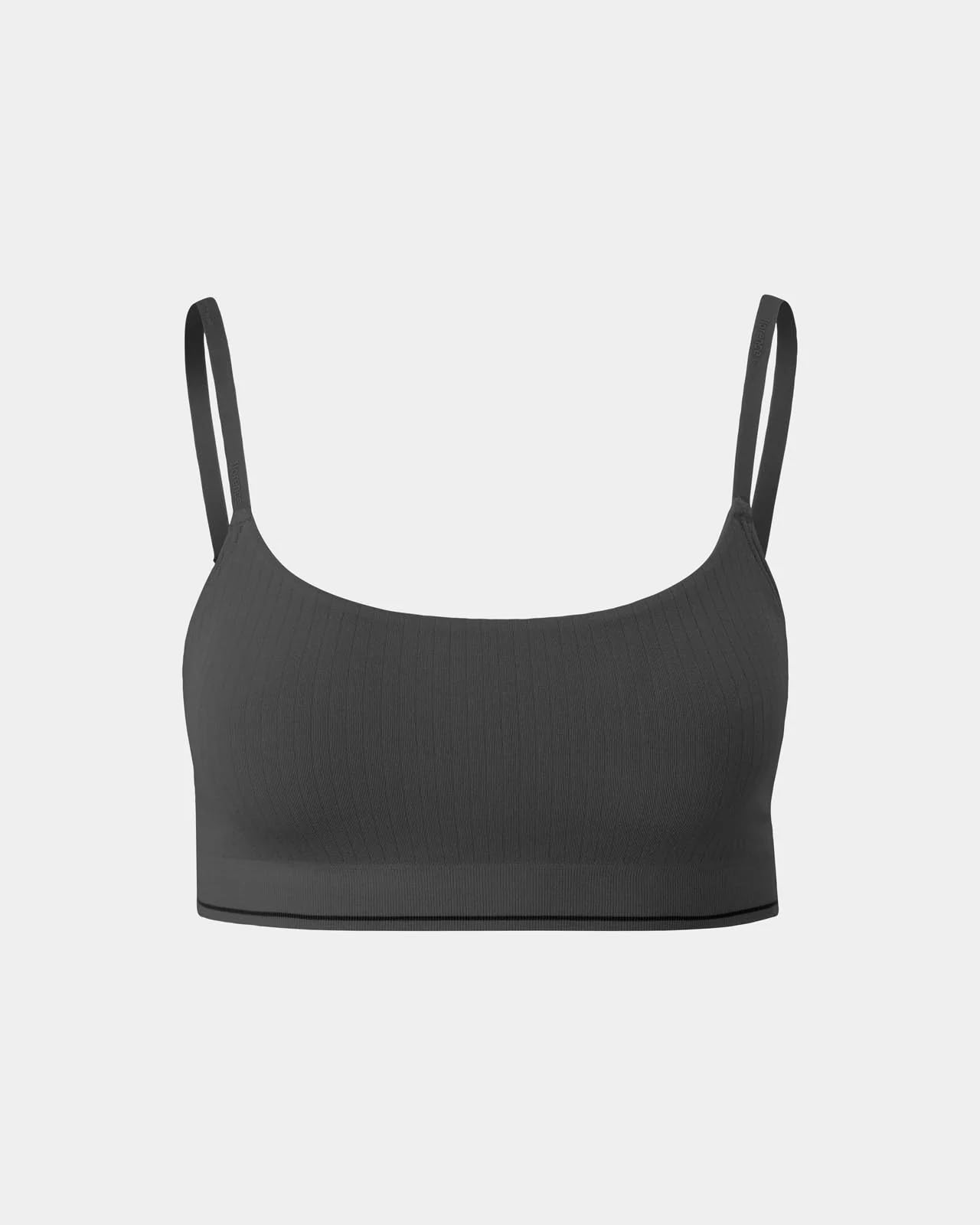 Foto 5 pulgar | Bralette Florence De Mills Cozy Crush Sin Costuras, Color Negro, Talla L - Venta Internacional.