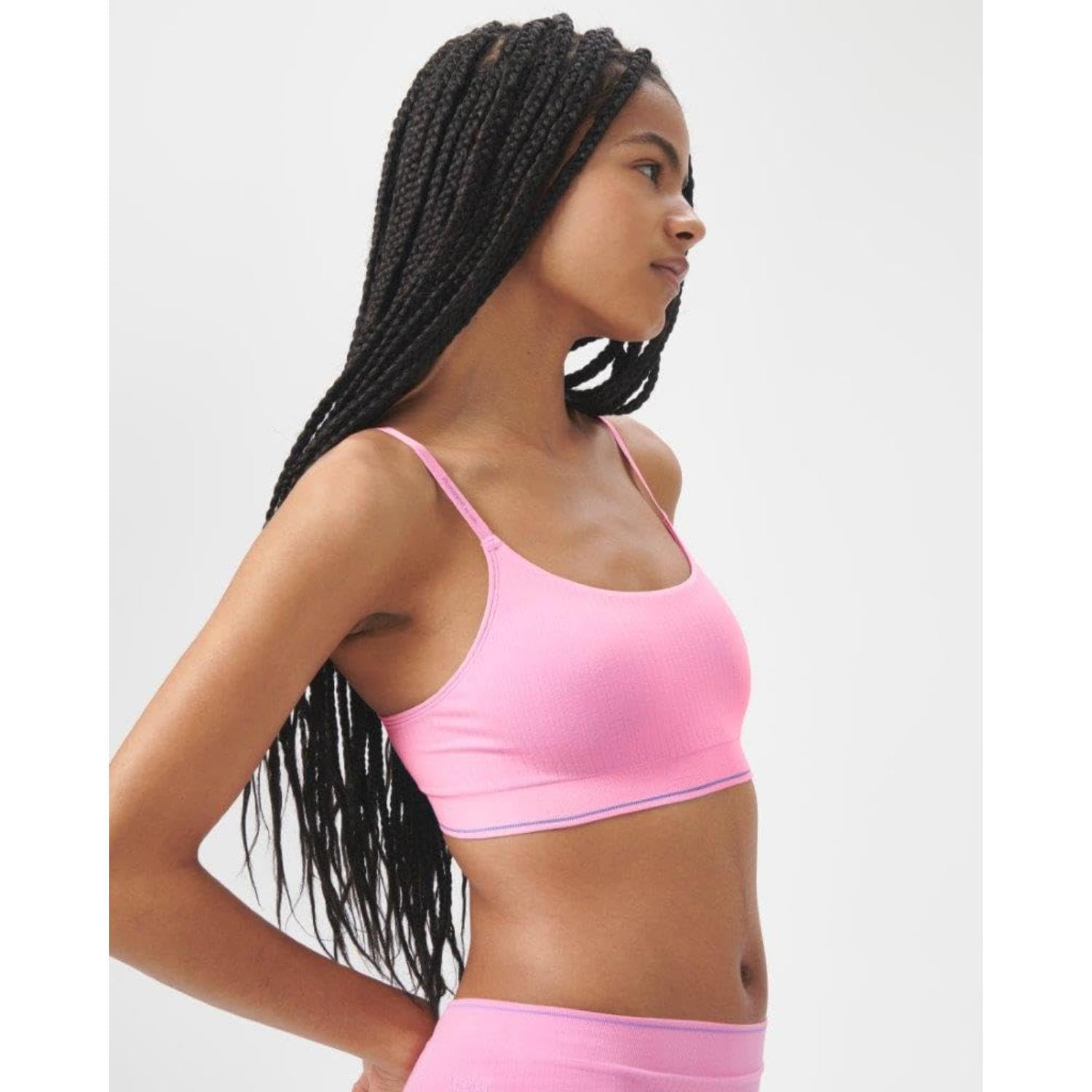 Foto 4 pulgar | Bralette Florence De Mills Cozy Crush Seamless Hot Pink M - Venta Internacional.