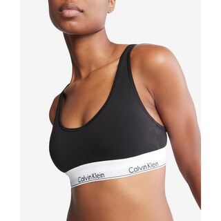Foto 3 | Bralette Calvin Klein Negro - Venta Internacional
