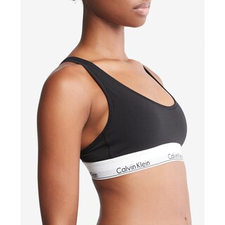 Foto 4 | Bralette Calvin Klein Negro - Venta Internacional