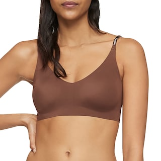 Foto 1 | Sujetador Tipo Bralette Calvin Klein Invisibles Comfort Chestnut Para Mujer - Venta Internacional.