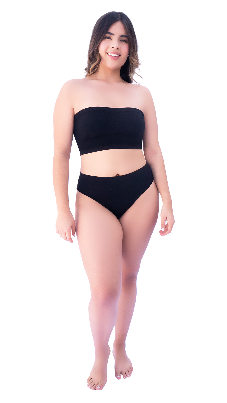 Foto 2 pulgar | Bra Fresh Sin Tirantes 2 Piezas color Negro I Love Shape M2077 T