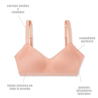 Foto 5 | Brassiere Warner's Sin Varilla | Soporte Suave Y Cobertura Lateral Extra